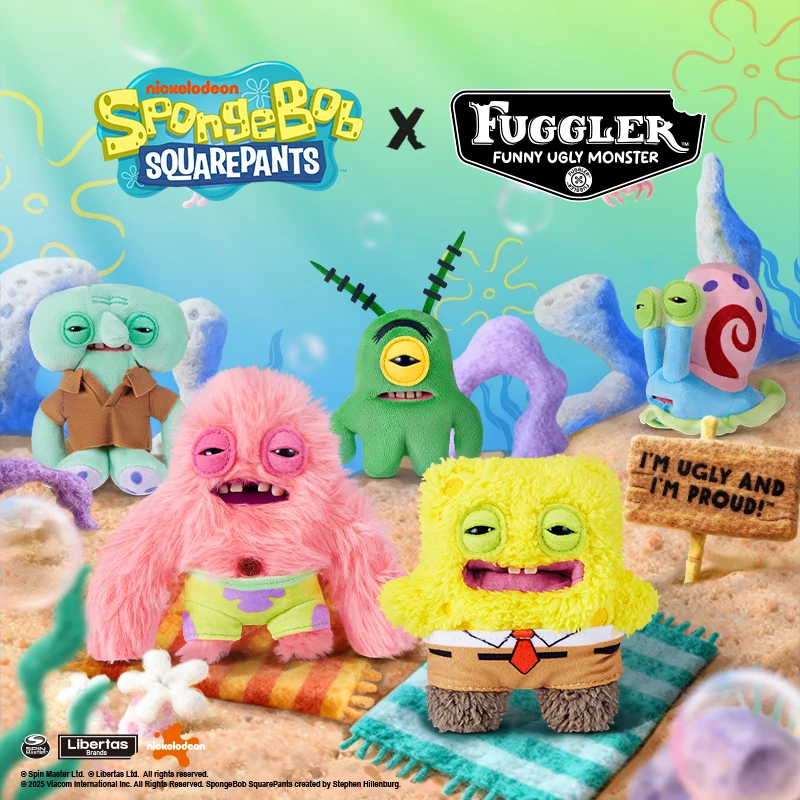 Phone Accessories Charms - Oryginalny breloczek Fuggler SpongeBob Patrick, zawieszka