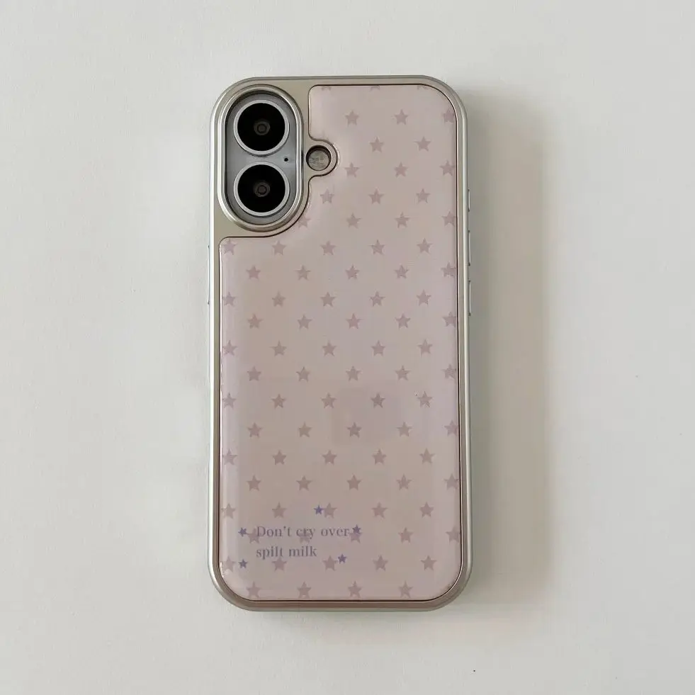 Phone Accessories For Girls - Koreański Ins Girl Heart Pink Star