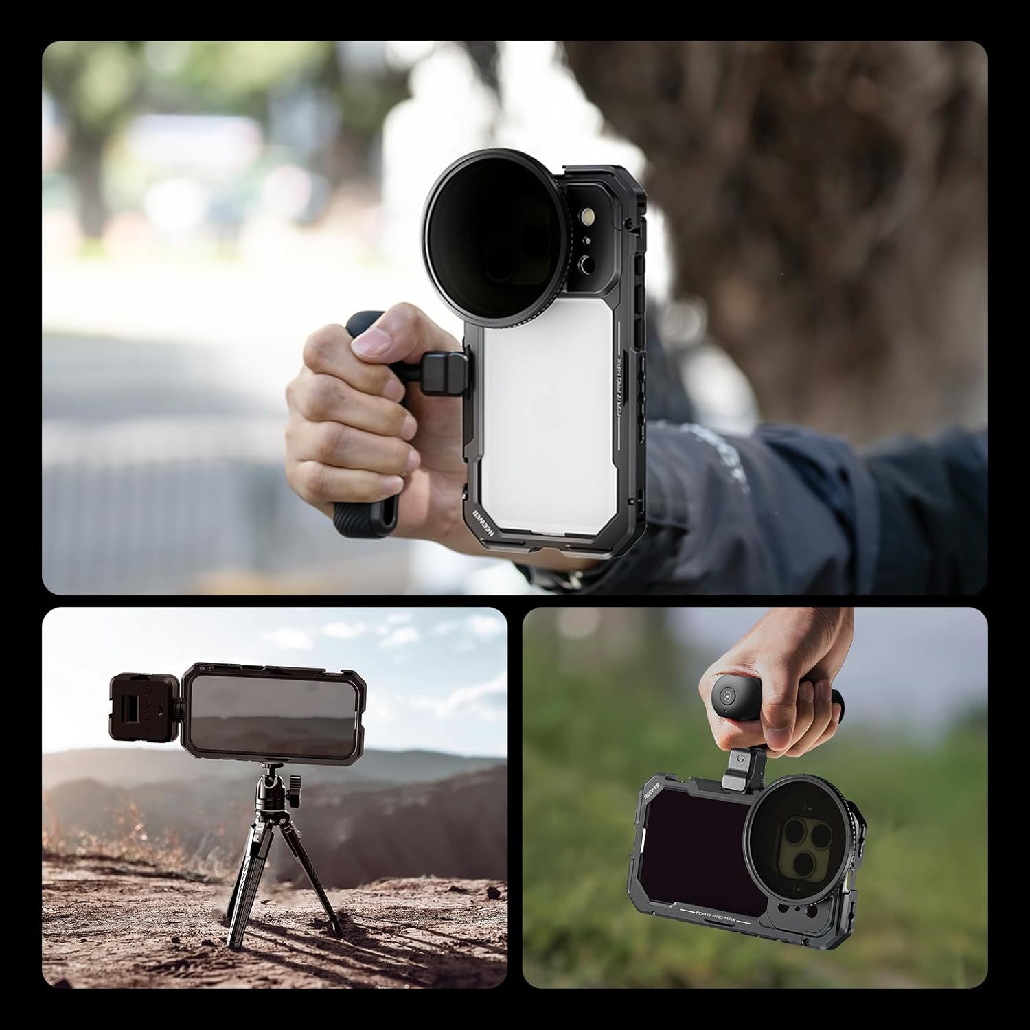 NEEWER Klatka operatorska do i – Phone Accessories Video recenzja i cena