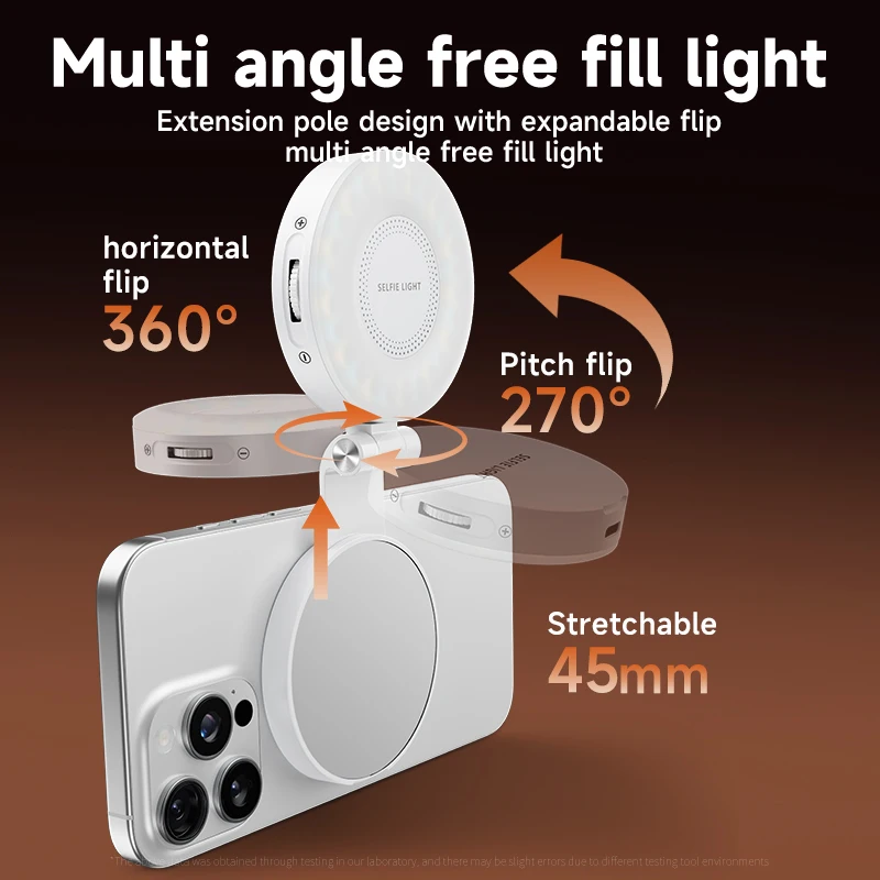 Lampa LED do selfie z mocowani – Phone Accessories Video recenzja i cena