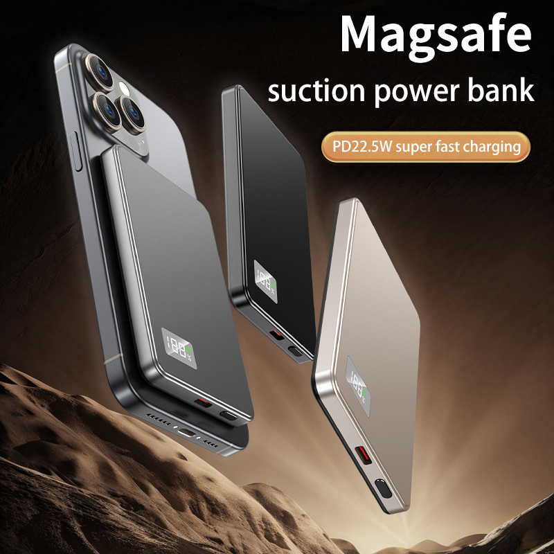 50000mAh Ultra Cienki Power Ba – Phone Accessories Magnetic recenzja i cena