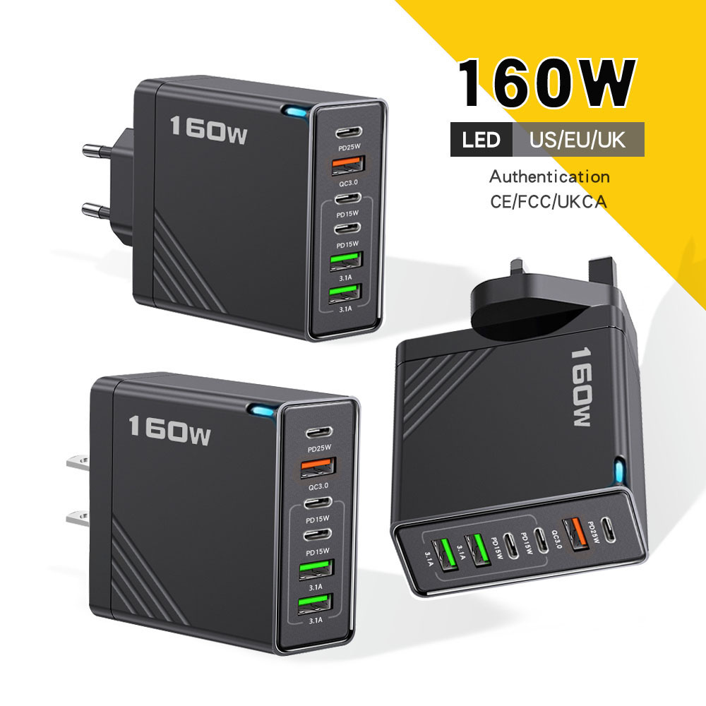Ładowarka USB-C Multi Port 160 – Phone Accessories Wholesale recenzja i cena