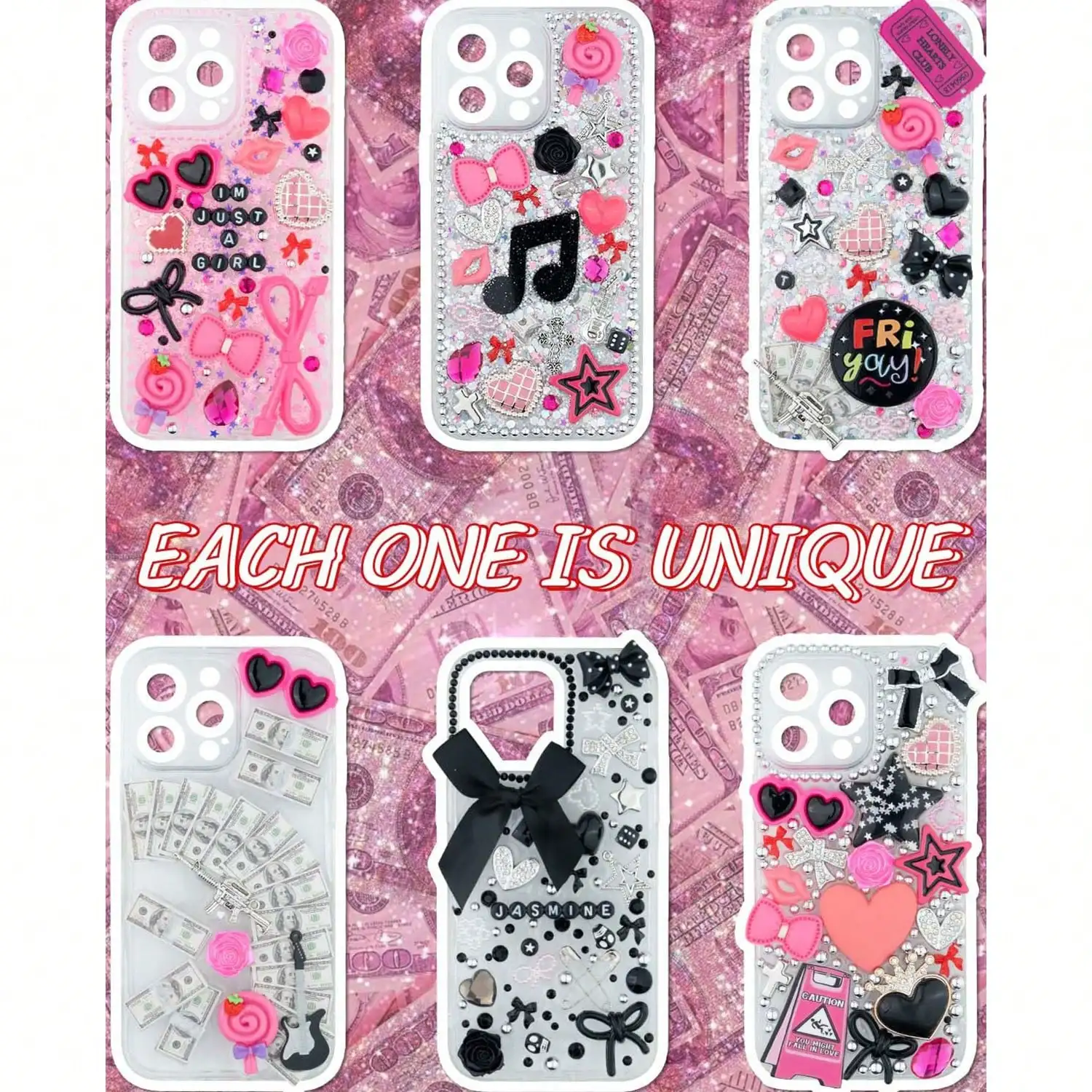 1050 szt. Zestaw ozdób do etui – Phone Accessories Kit recenzja i cena