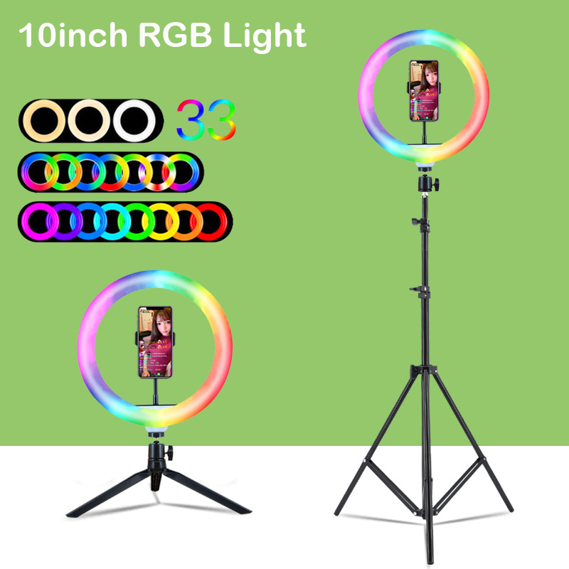 10-calowa (26 cm) lampa pierśc – Selfie Stick Tripod recenzja i cena