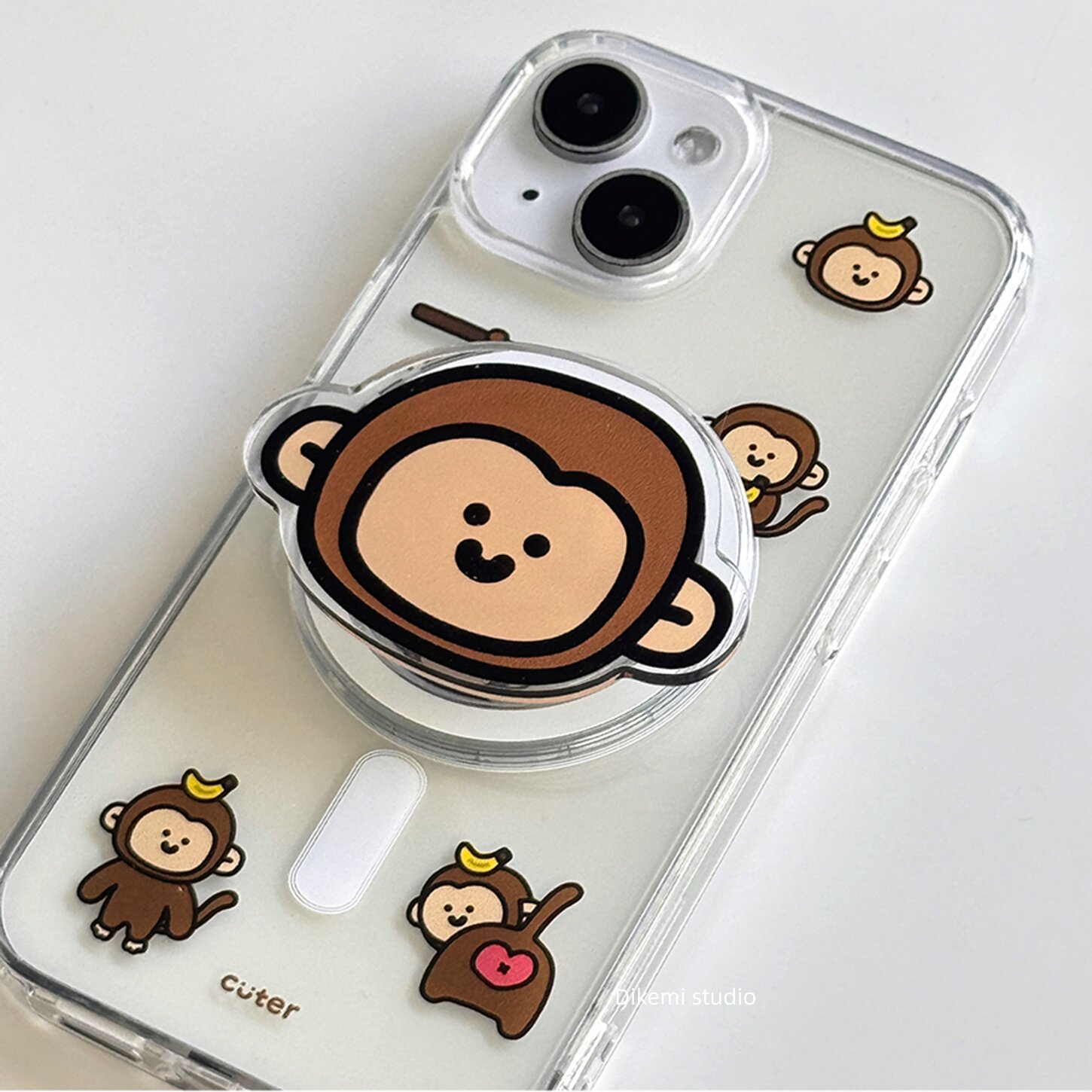 Brązowy Banan Małpa Dziecięca  – Phone Accessories Magnetic recenzja i cena