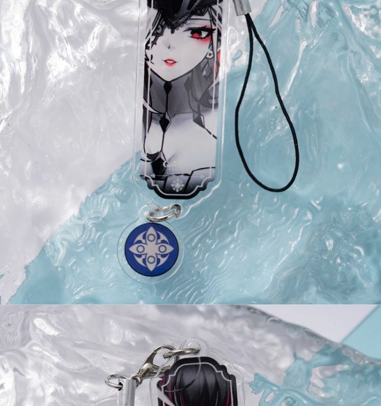 8 szt. Anime Breloczek Genshin – Phone Accessories Charms recenzja i cena