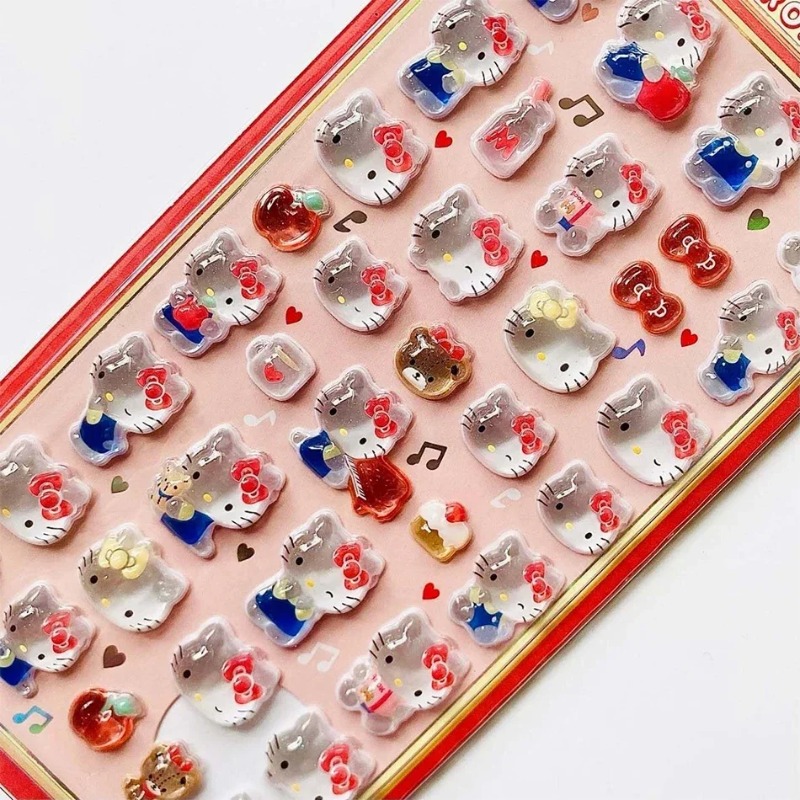 7 szt. Anime Hellokitty Kuromi – Phone Accessories For Kids recenzja i cena
