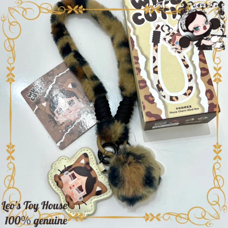 POPMART CRYBABY Seria Leopard  – Phone Accessories Popmart recenzja i cena