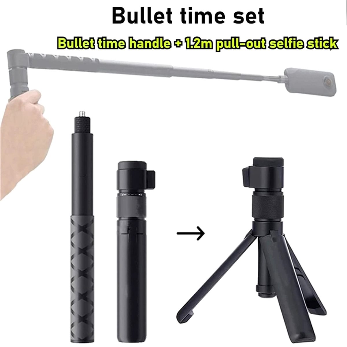 N05R Obrotowy uchwyt, statyw b – Selfie Stick Tripod recenzja i cena