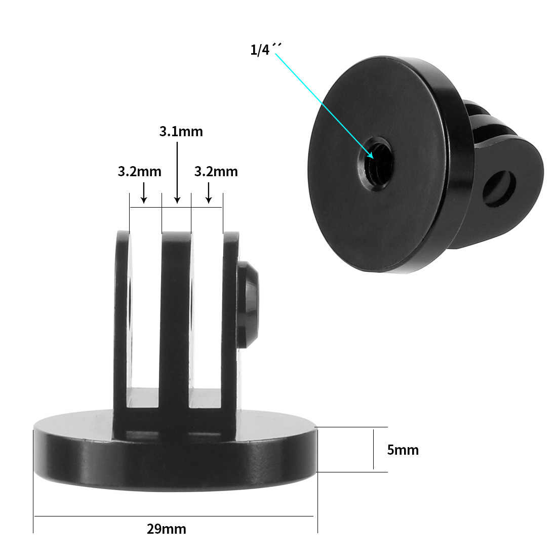 Adapter do statywu Gopro Adapt – Selfie Stick Tripod recenzja i cena